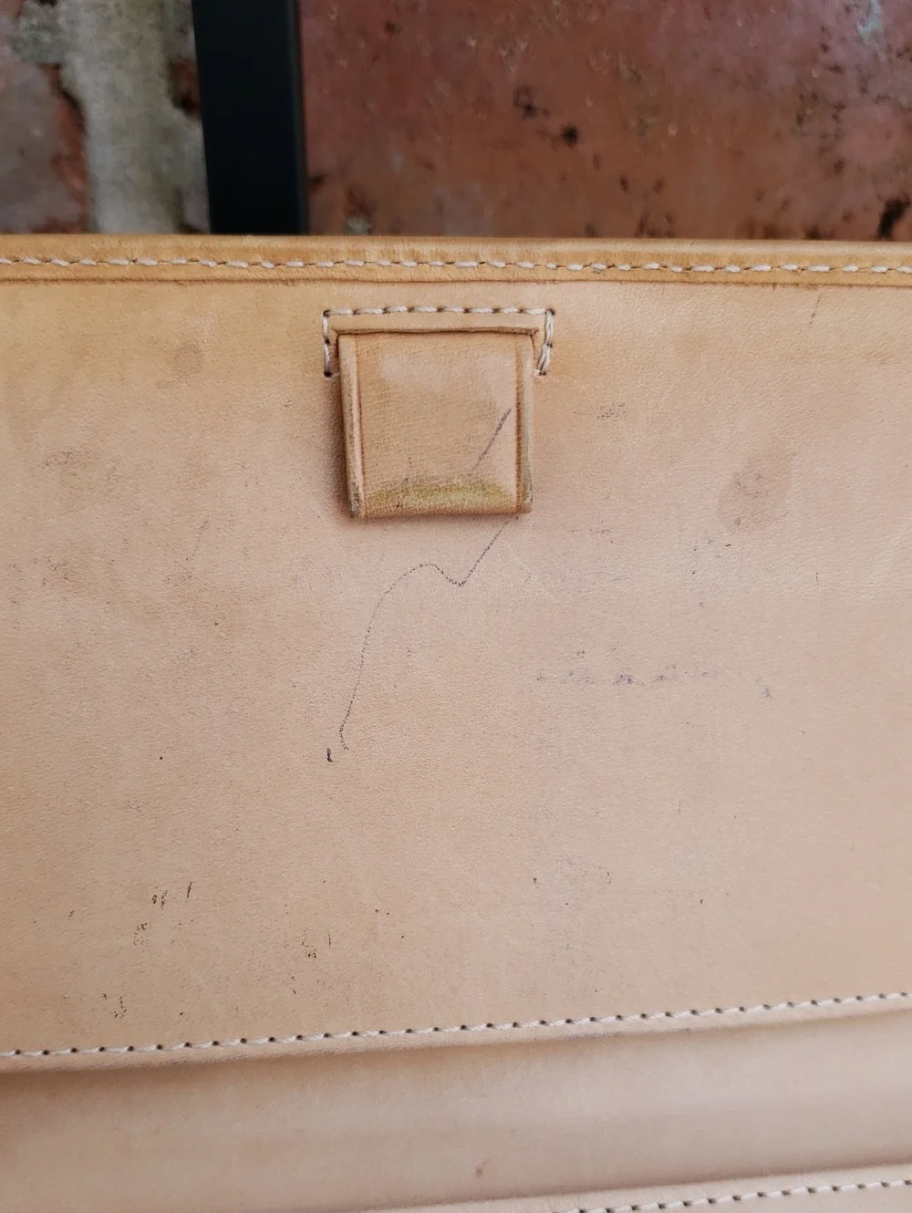 Vintage Coach CC Monogram Leather Canvas Checkbook Wallet Y2K Designer